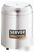 Espresso cream holder, insulated with foamed - in