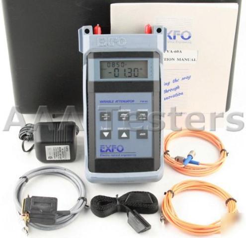 Exfo fva-60A mm fiber variable attenuator fva-60 fva