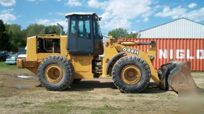 2004 john deere 644H wheel loader 4WD 3554HRS 