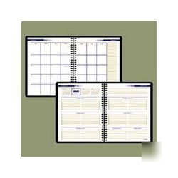 At-a-glance executive weekly/monthly planner with hou