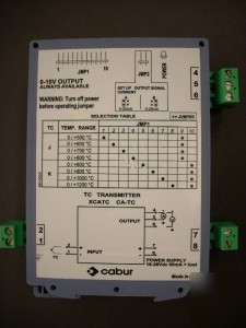 Cabur transmitter temperature signal converter lot 12