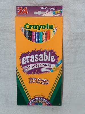 Crayola erasable colored pencils 4 count free shipping