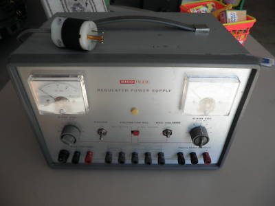 Eico MODEL1030 regulated tube-type power supply