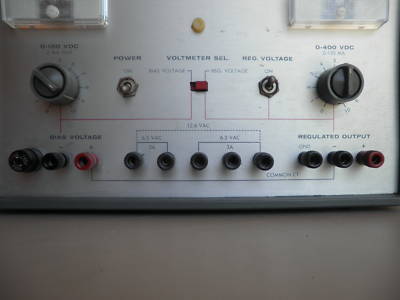 Eico MODEL1030 regulated tube-type power supply