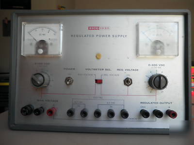 Eico MODEL1030 regulated tube-type power supply