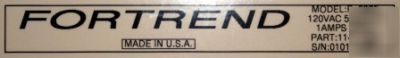 Fortrend f-8225 8