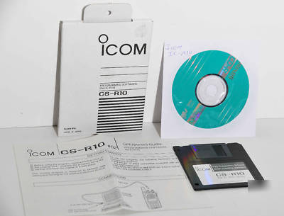 Icom cs-R10 programming software for ic-R10 scanner