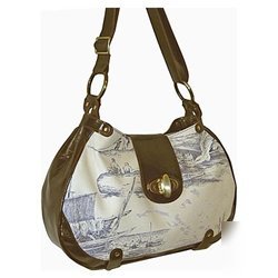 New brynn capella allison hobo: fabric - sailing