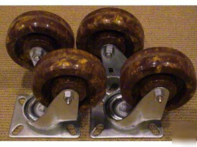 New high temp oven wheel casters bakery 