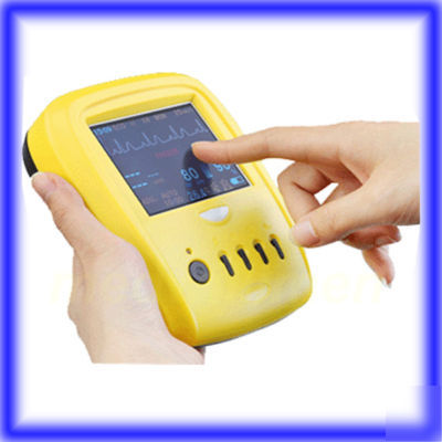 New touch screen handheld 5 parameter patient monitor