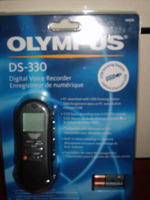 Olympus digital voice recorder ds-330 - never used