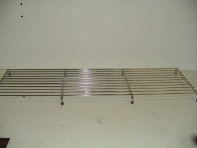Pizza preparation speed rack / rail raised