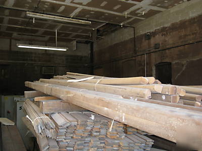 Poplar wood nosing moulding 1 1/4