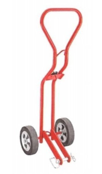 Ridgid red transport cart for power pipe cutter 54397