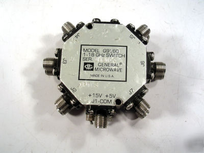 General microwave miniature broadband switch SP7T good