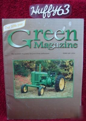 Green magazine featuring crossover gp & d tractor 2004