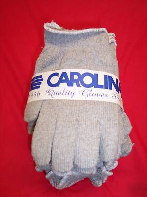 Men's small knit work gloves, 72PR fit either hand, oc