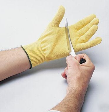 New 1 pair of police security safety kevlar knit gloves