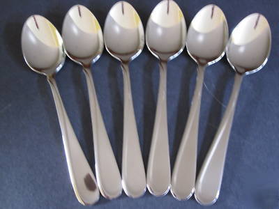 New 6 flight teaspoons oneida 18/8 deal inside