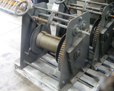 New brand hand winch with brake, 3 ton pulling capacity