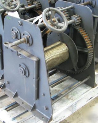 New brand hand winch with brake, 3 ton pulling capacity