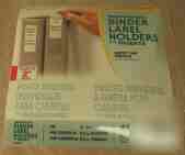 New c-line binder label holders inserts 2 inch 70023