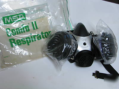 New msa comfo ii custom respirator paint spray mine 