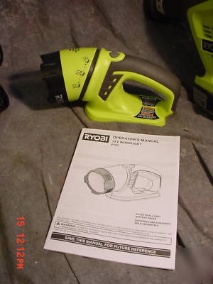 New ryobi 7PC 18VOLT cordless autoshift tool combo P844
