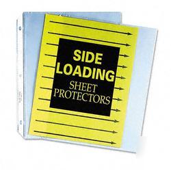 New side-loading clear heavy-gauge poly sheet protec...