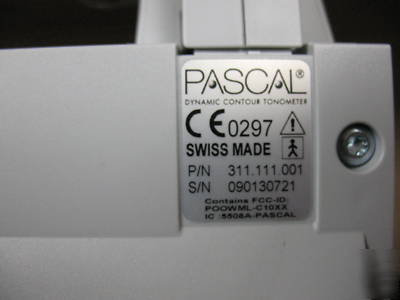 Pascal dynamic contour tonometer (dct)