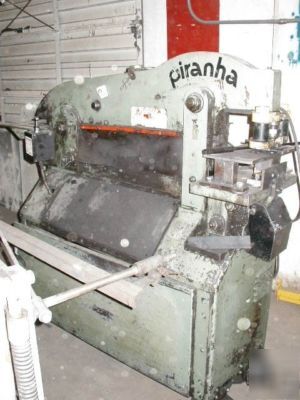 Piranha model P50 hydraulic ironworker
