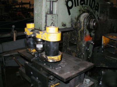 Piranha model P50 hydraulic ironworker