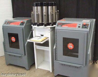 Red devil 5990 paint shaker & harbil NSC80-12 dispenser