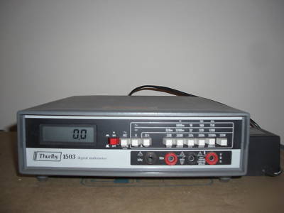 Thurlby 1503 digital lcd bench multimeter