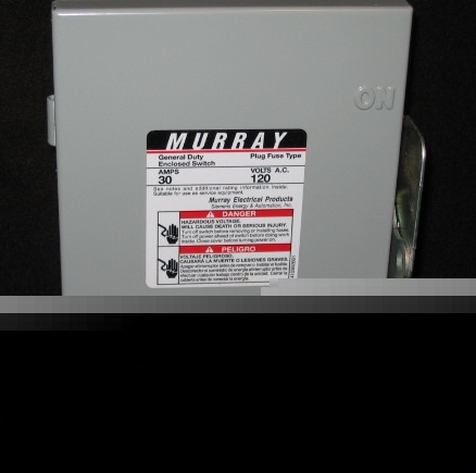 Murray indoor electrical enclosure switch 