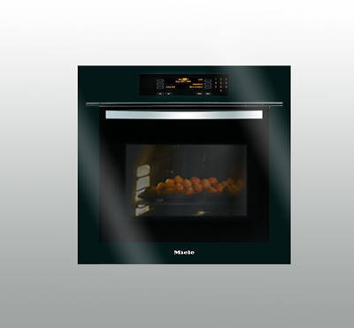 New brand miele H4880BP convection single oven electric