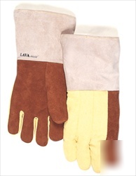 New wise lavashield high heat welding gloves large 