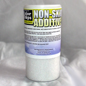 Non-skid - slip resistant floor additives - non-slip