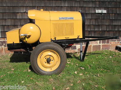 Smith air compressor, model a ford engine, gordon smith