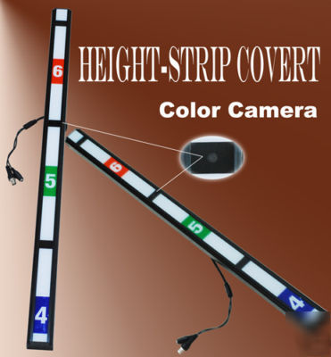 Sony 1/3 ccd 480TV color d/n height strip hidden camera