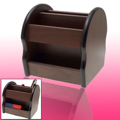 Stationary home office table desk organizer pen holder