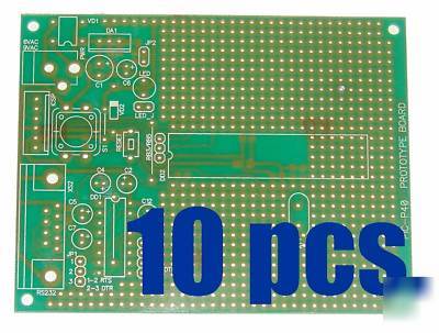 10 pcs. of pic microchip pic-P40 prototype board