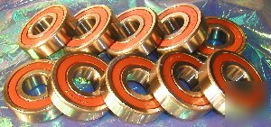 10 quality rolling bearing id/od 6304RS 20MM/52MM/15MM