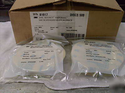 500 3M hookit microfinishing film type d disc 268L 5XNH