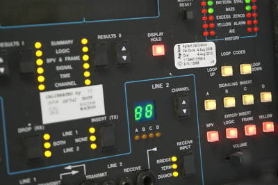 Acterna t-berd 224 carrier analyzer ttc pcm 5 op dsp T1