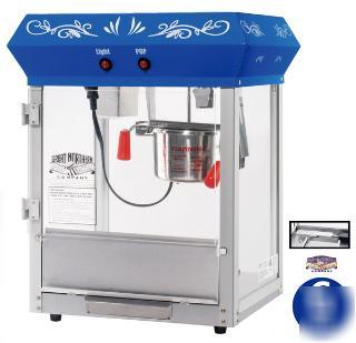 Blue foundation popcorn popper machine 6 ounce