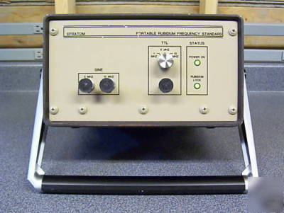 Efratom prfs - portable ribidium frequency standard