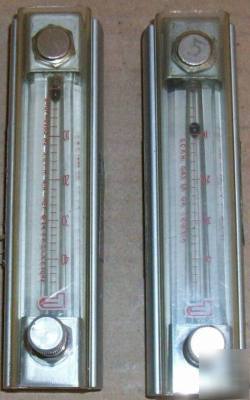 Fischer and porter variable area flowmeter 10A1377M lot