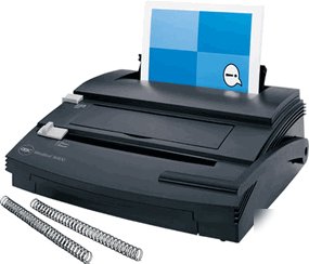 Gbc wirebind W400 double loop wire binding system