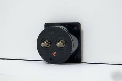 General electric 0-10 a.c. volts panel meter ac works